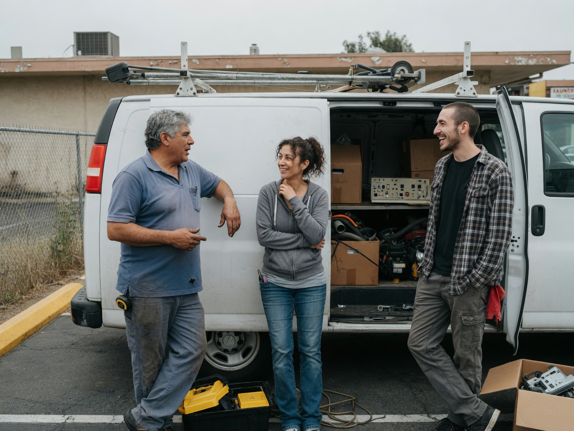 The Fullerton Appliances team at work in Fullerton